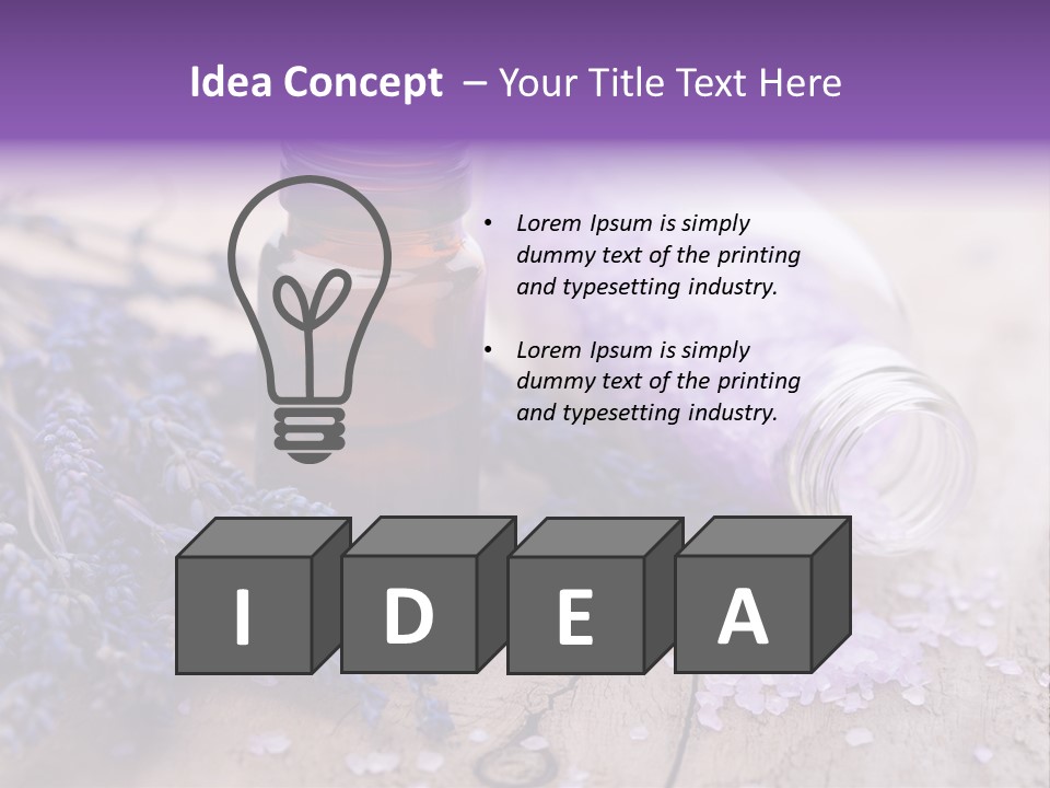 Massage Care Calm PowerPoint Template