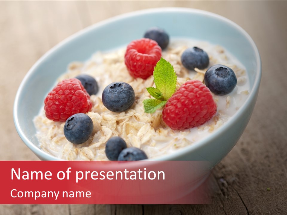 Meal Colorful Taste PowerPoint Template