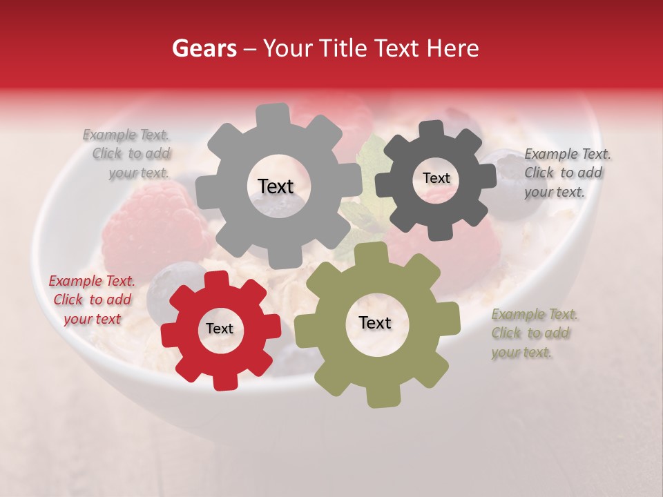 Meal Colorful Taste PowerPoint Template