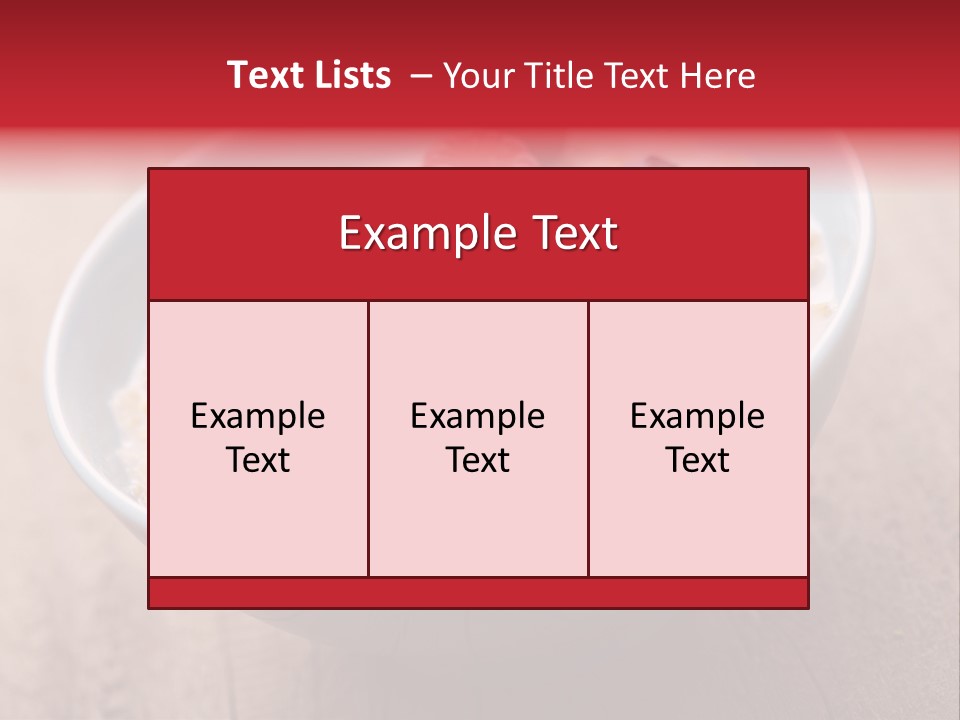 Meal Colorful Taste PowerPoint Template