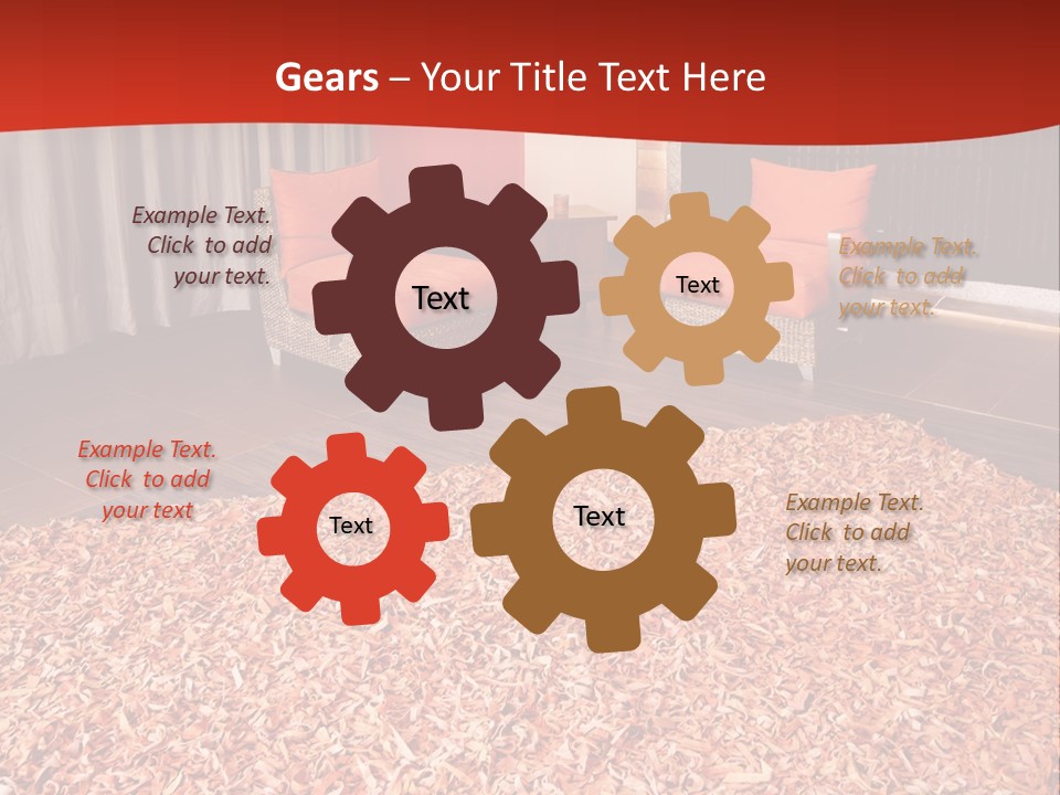 Interior Design Apartment Colorful PowerPoint Template