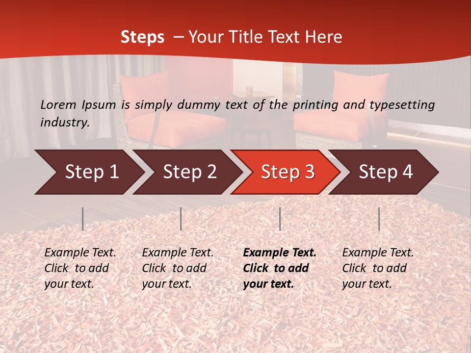 Interior Design Apartment Colorful PowerPoint Template