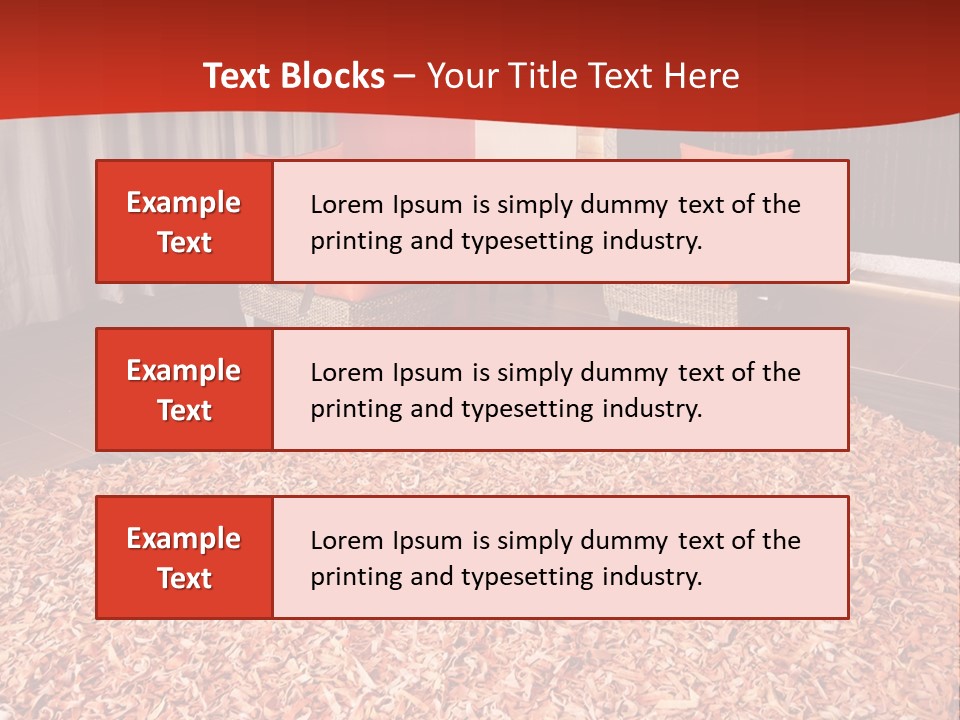 Interior Design Apartment Colorful PowerPoint Template