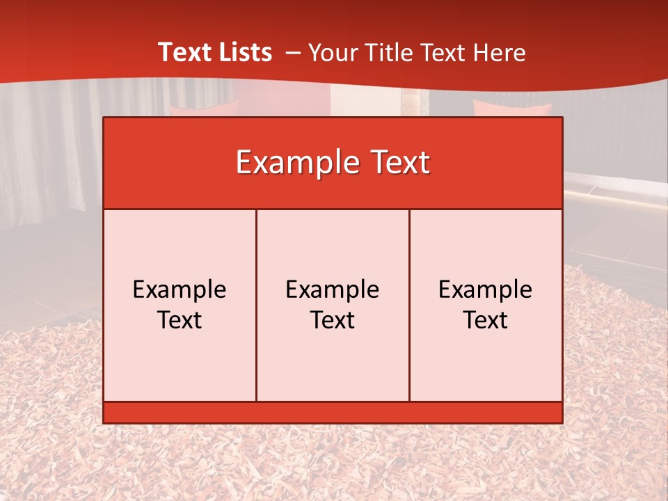 Interior Design Apartment Colorful PowerPoint Template