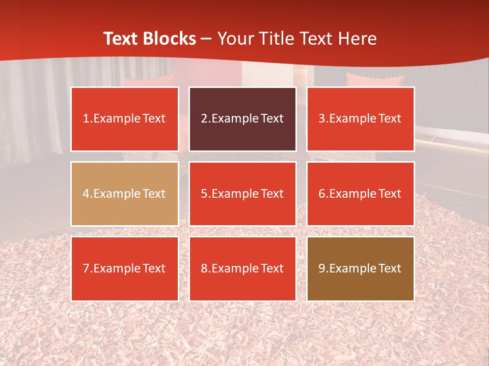 Interior Design Apartment Colorful PowerPoint Template