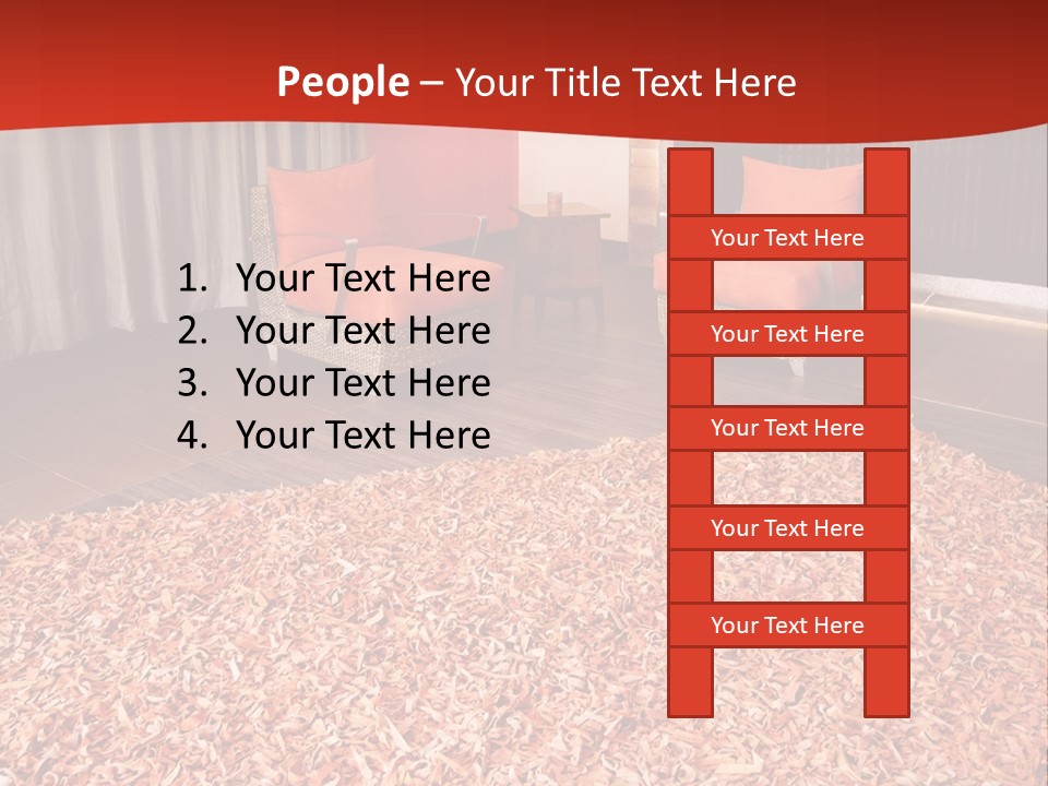 Interior Design Apartment Colorful PowerPoint Template