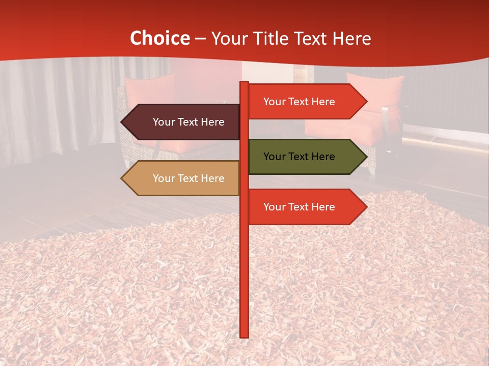 Interior Design Apartment Colorful PowerPoint Template