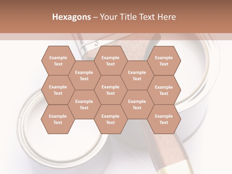 Silver Interior Isolated PowerPoint Template