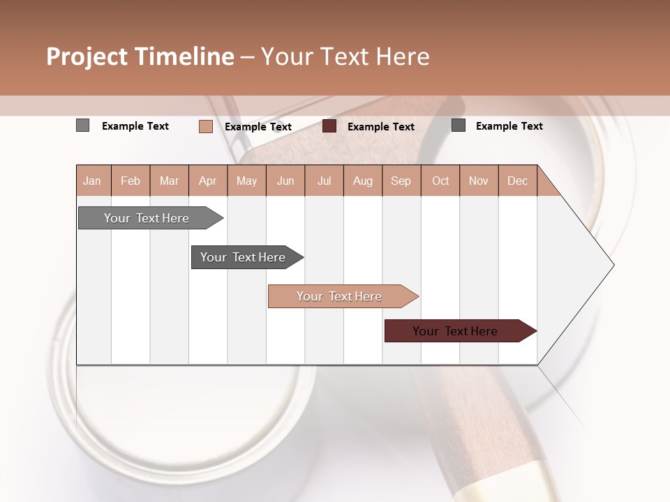 Silver Interior Isolated PowerPoint Template