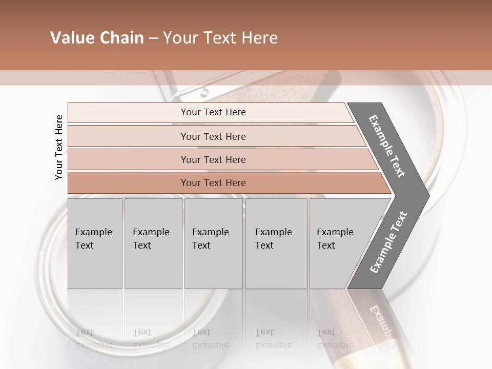 Silver Interior Isolated PowerPoint Template