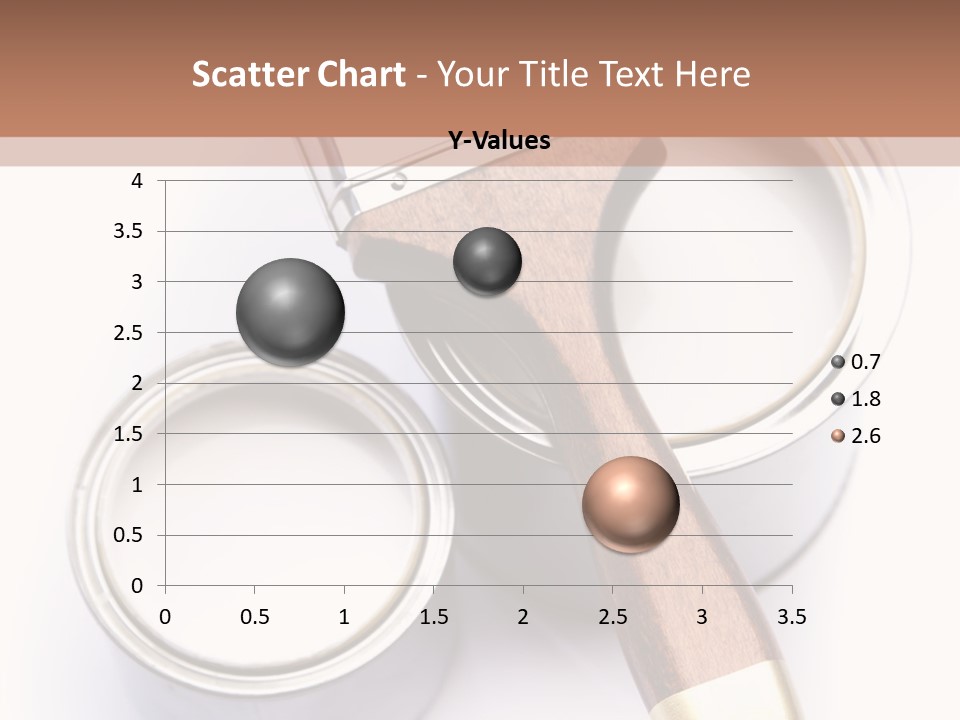 Silver Interior Isolated PowerPoint Template