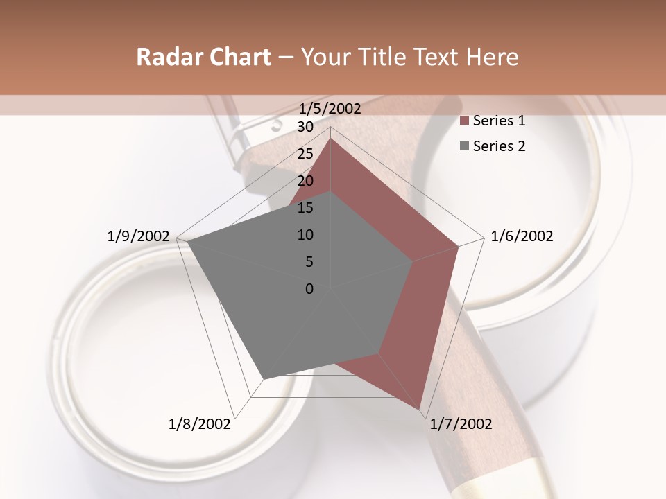 Silver Interior Isolated PowerPoint Template