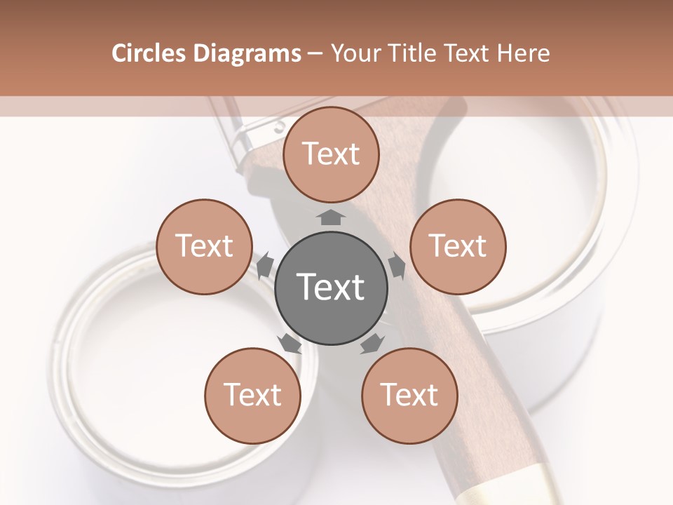 Silver Interior Isolated PowerPoint Template