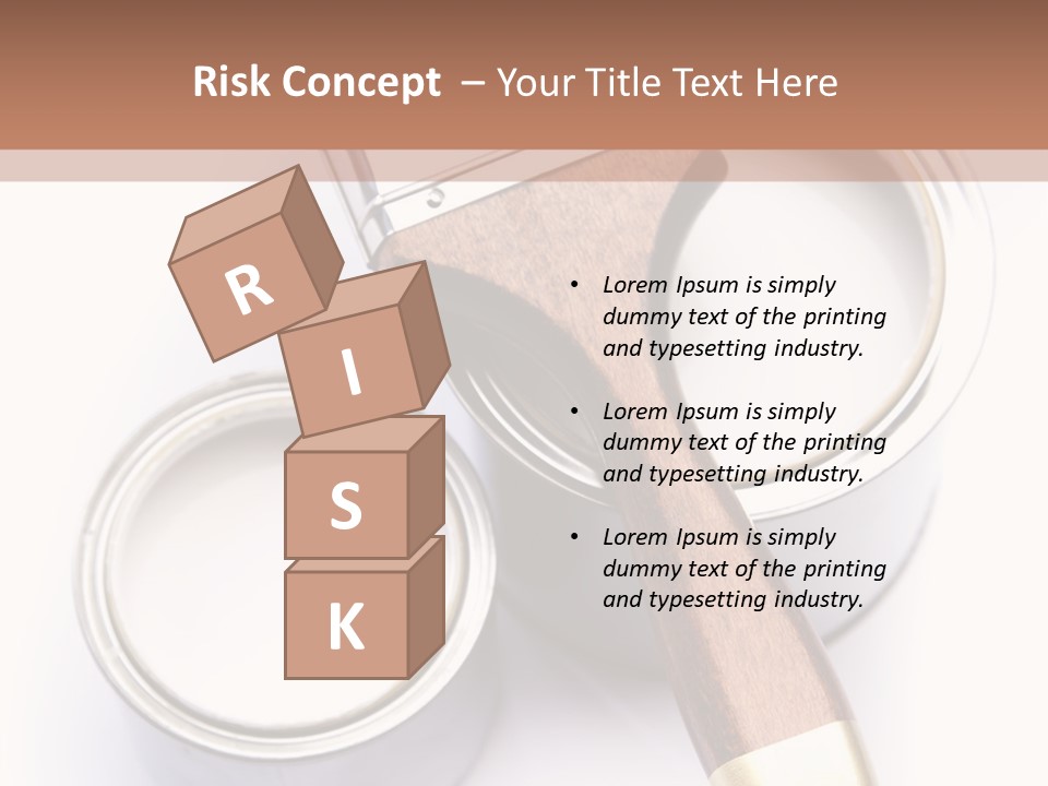 Silver Interior Isolated PowerPoint Template