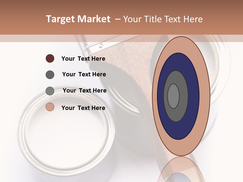 Silver Interior Isolated PowerPoint Template