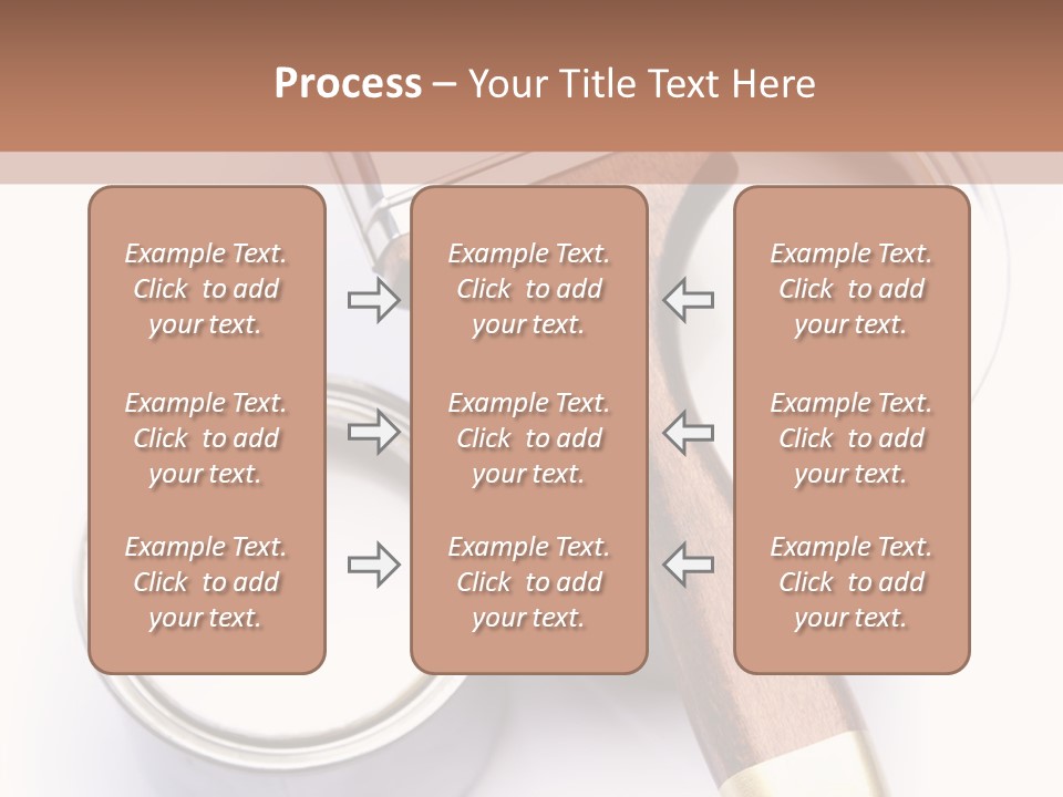 Silver Interior Isolated PowerPoint Template