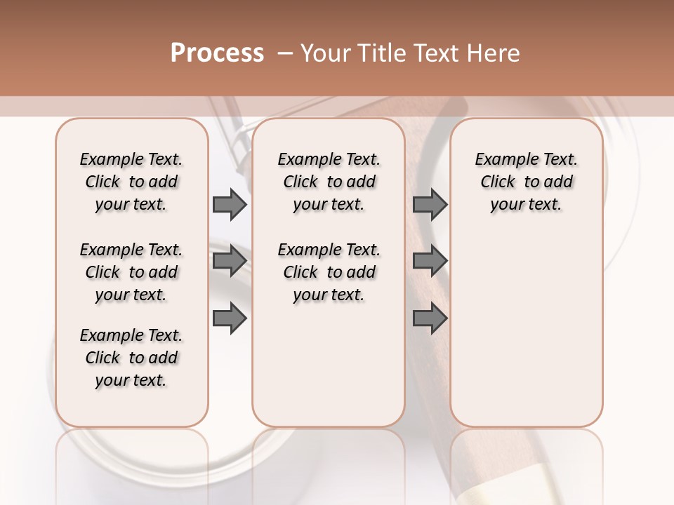 Silver Interior Isolated PowerPoint Template
