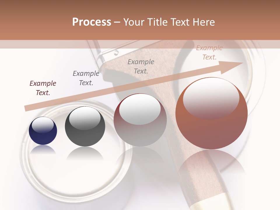 Silver Interior Isolated PowerPoint Template
