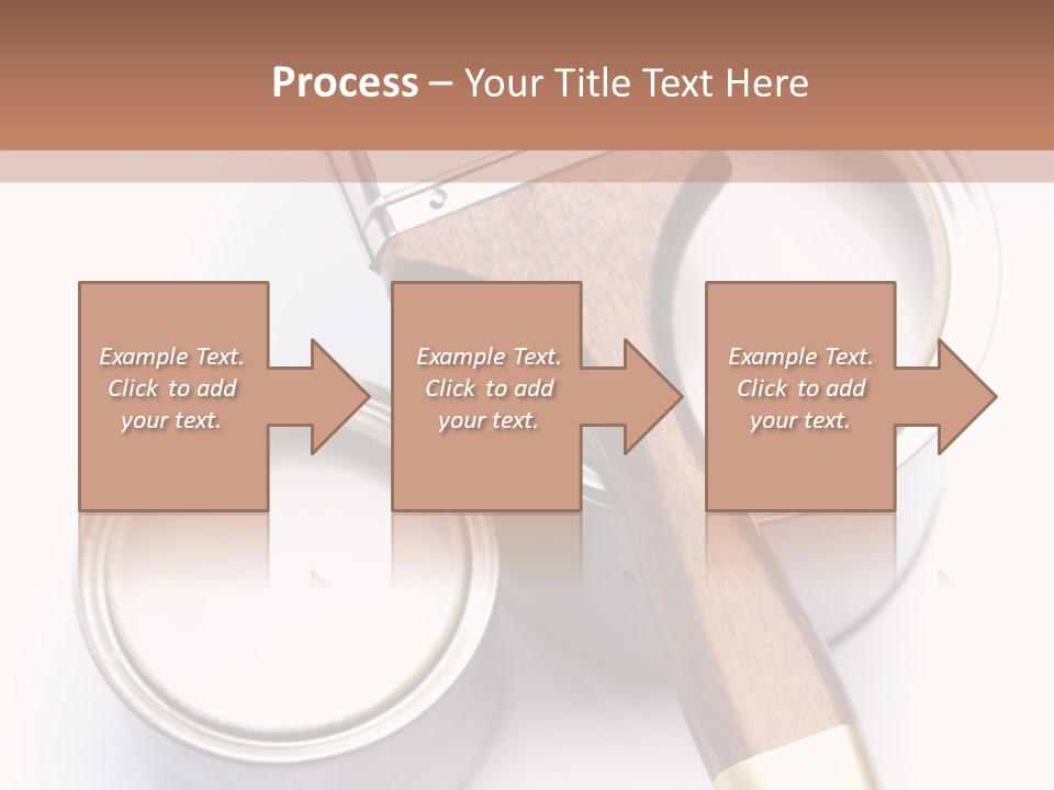 Silver Interior Isolated PowerPoint Template