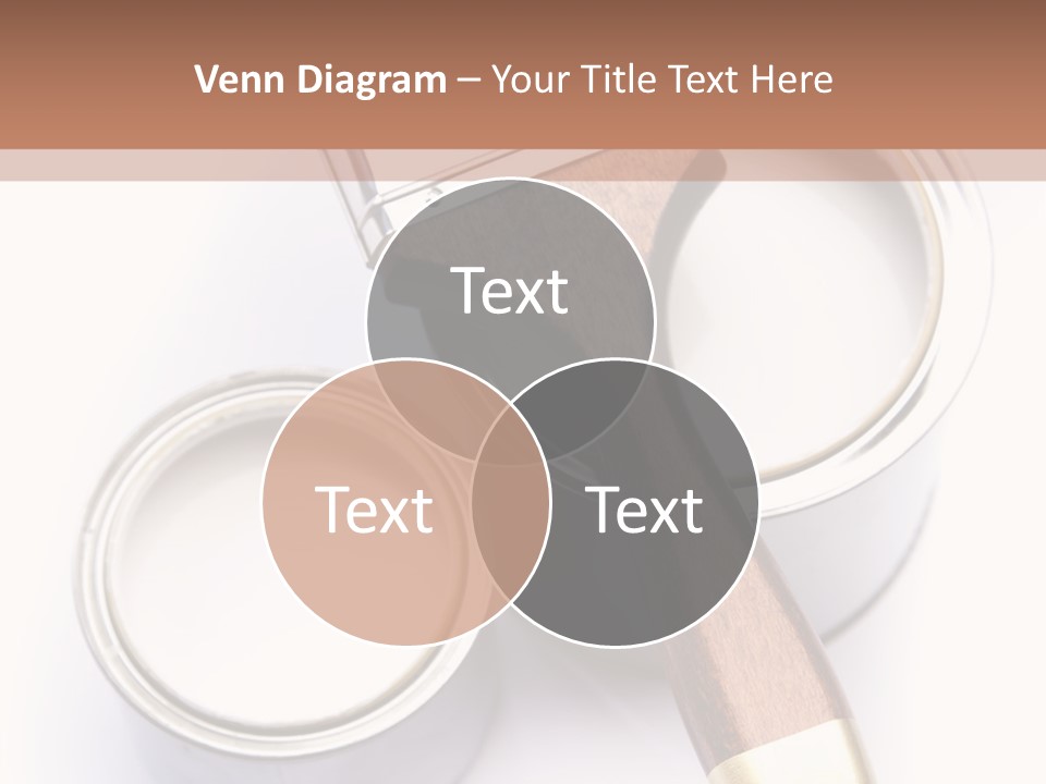 Silver Interior Isolated PowerPoint Template