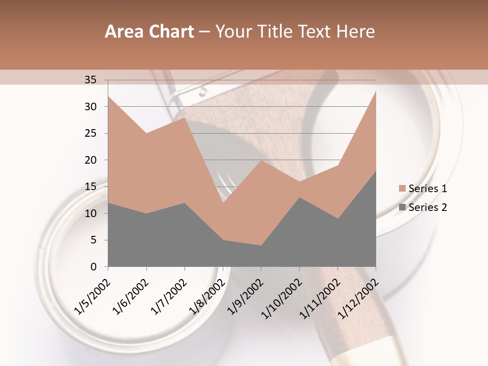 Silver Interior Isolated PowerPoint Template
