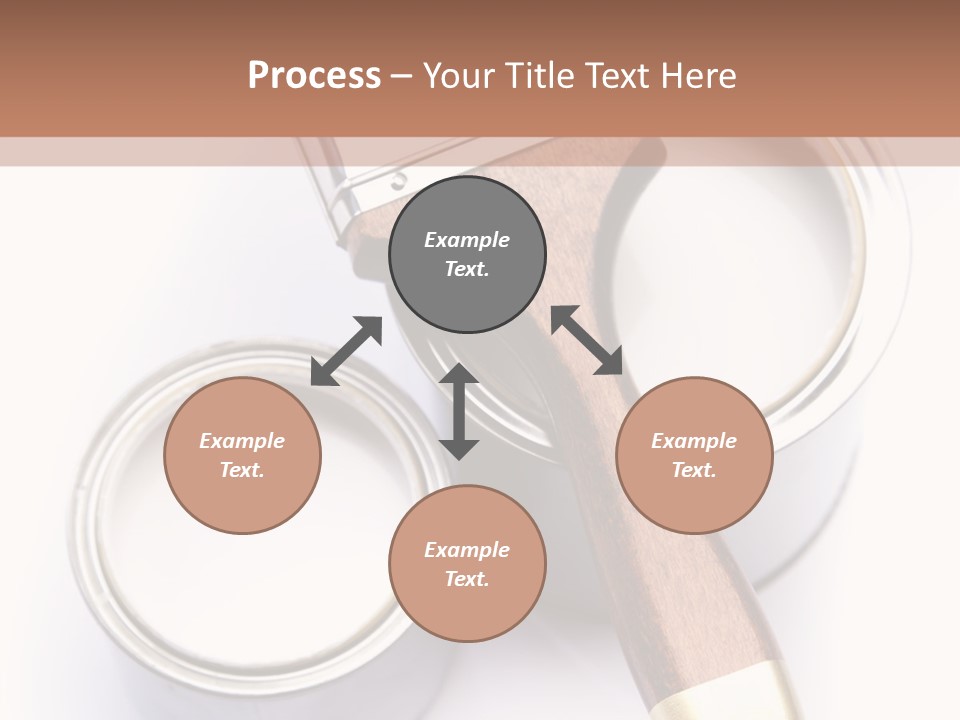 Silver Interior Isolated PowerPoint Template