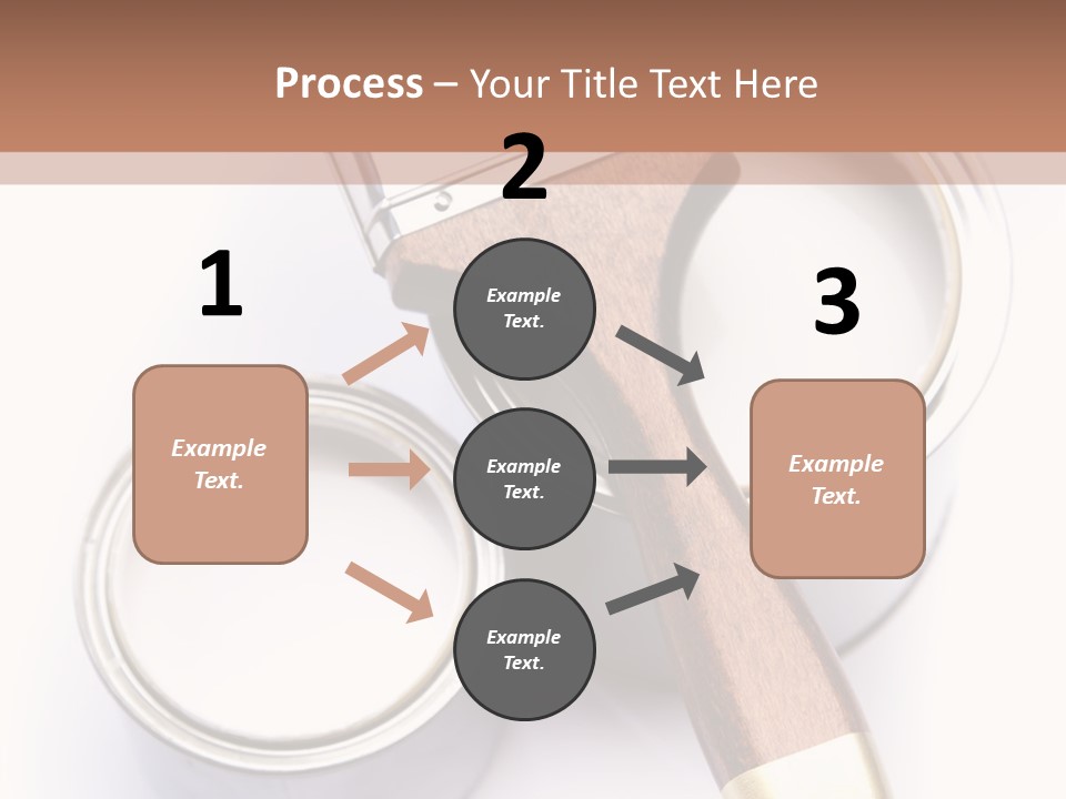 Silver Interior Isolated PowerPoint Template