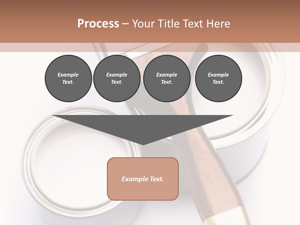 Silver Interior Isolated PowerPoint Template