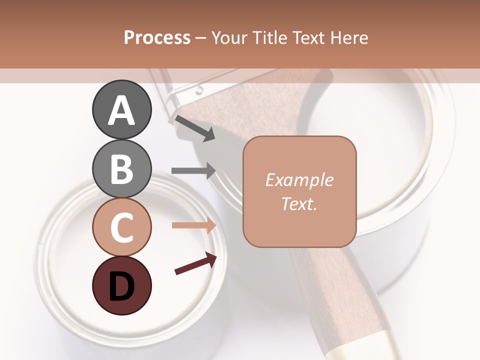 Silver Interior Isolated PowerPoint Template
