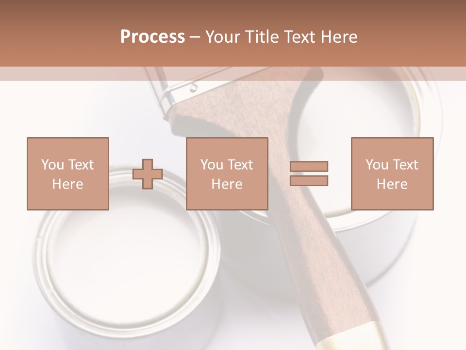 Silver Interior Isolated PowerPoint Template