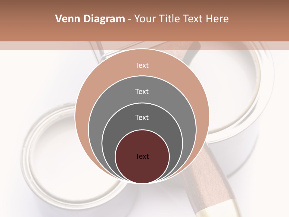 Silver Interior Isolated PowerPoint Template