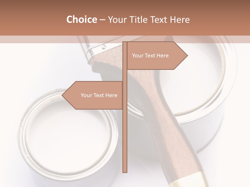 Silver Interior Isolated PowerPoint Template