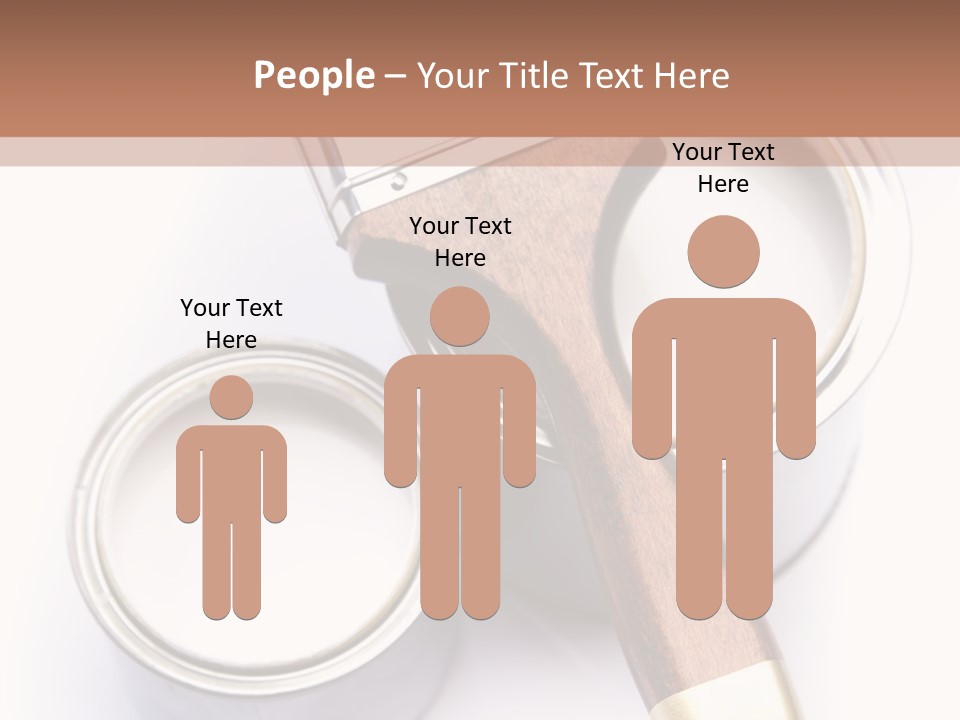 Silver Interior Isolated PowerPoint Template