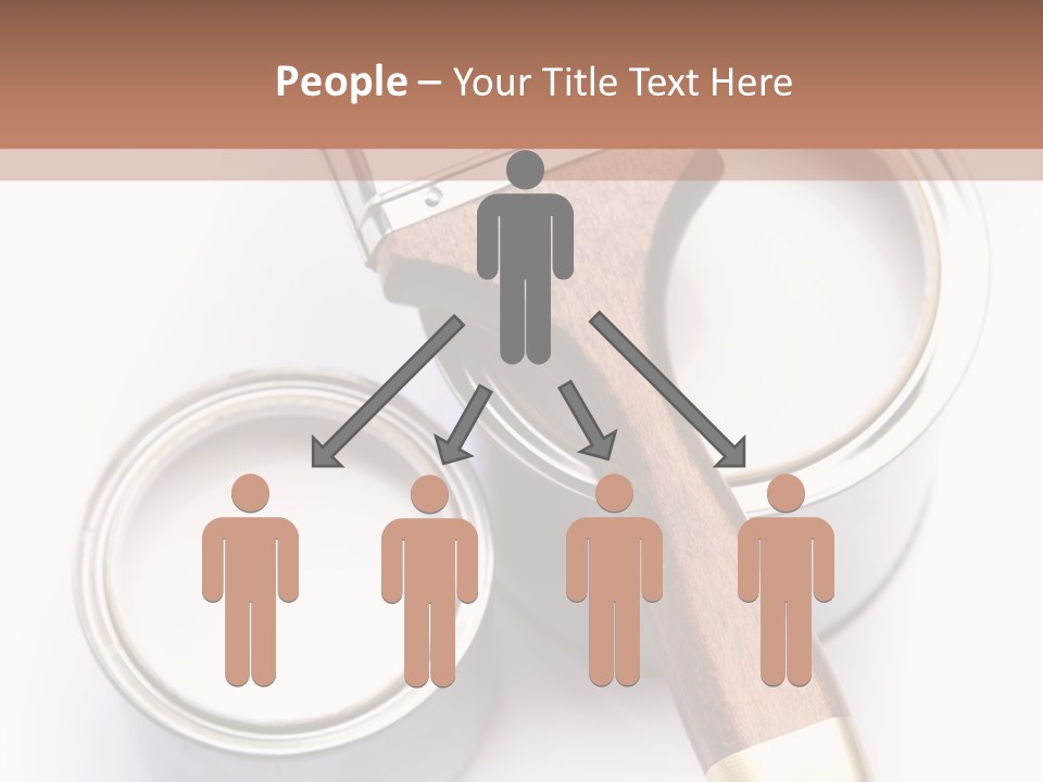 Silver Interior Isolated PowerPoint Template