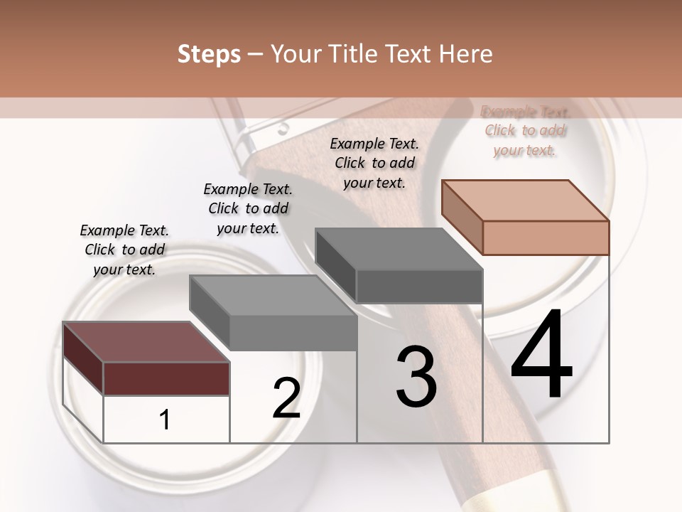 Silver Interior Isolated PowerPoint Template