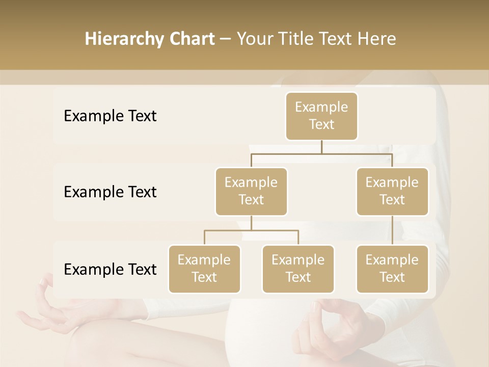 Glamour Expecting Smiling PowerPoint Template