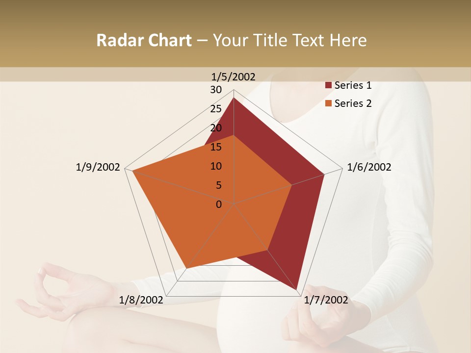 Glamour Expecting Smiling PowerPoint Template