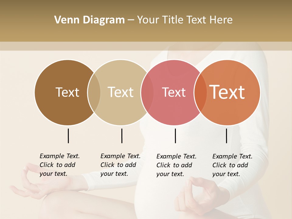 Glamour Expecting Smiling PowerPoint Template