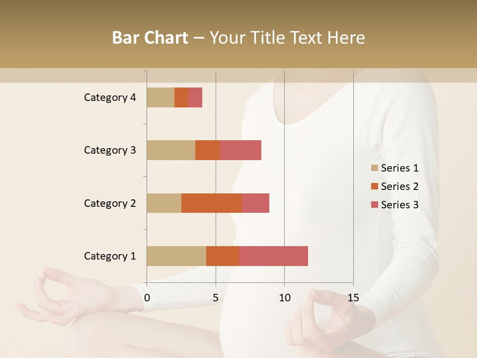 Glamour Expecting Smiling PowerPoint Template