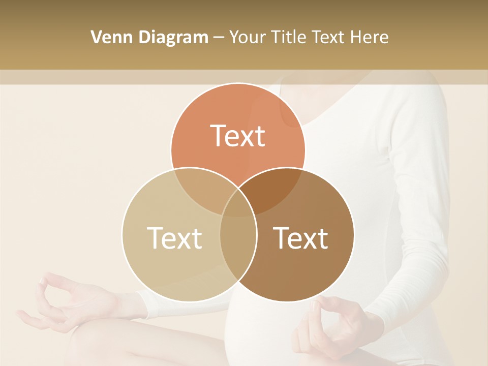 Glamour Expecting Smiling PowerPoint Template