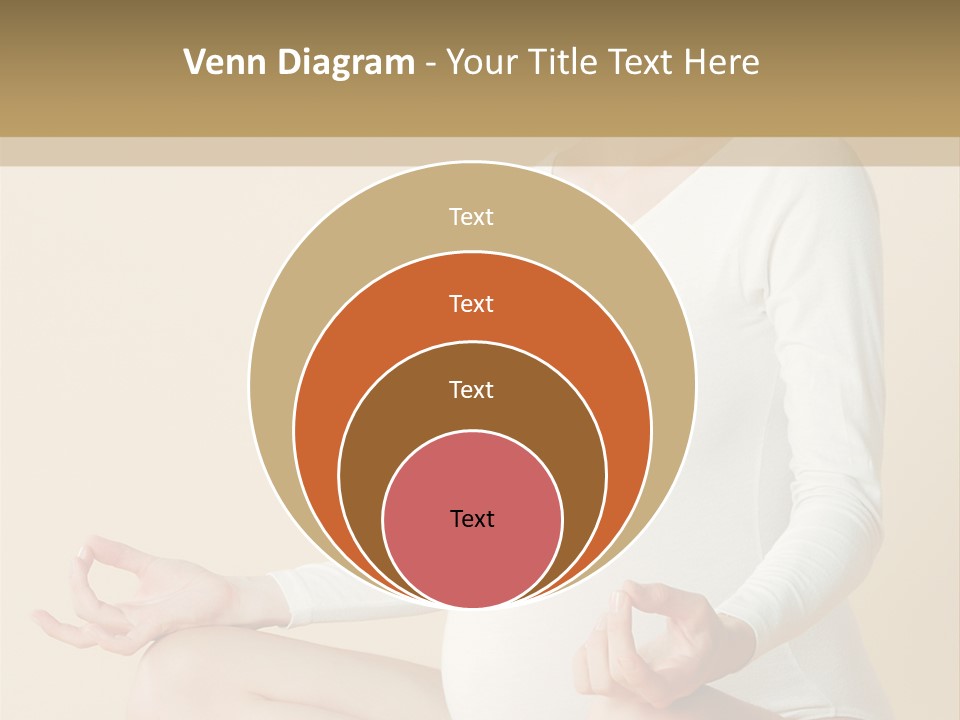 Glamour Expecting Smiling PowerPoint Template