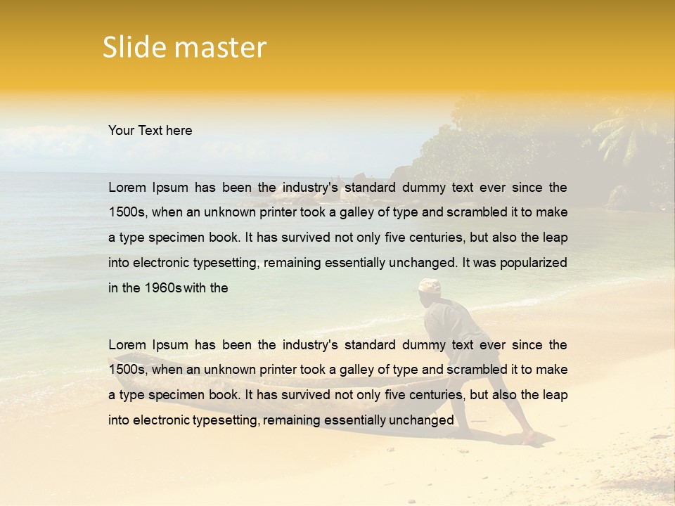 Tropics Summer Madagascar PowerPoint Template