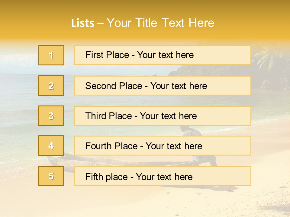 Tropics Summer Madagascar PowerPoint Template