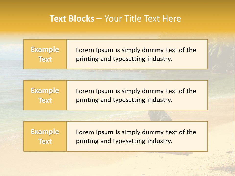 Tropics Summer Madagascar PowerPoint Template