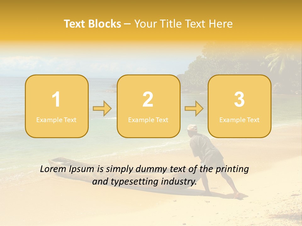 Tropics Summer Madagascar PowerPoint Template