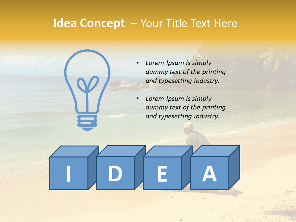 Tropics Summer Madagascar PowerPoint Template