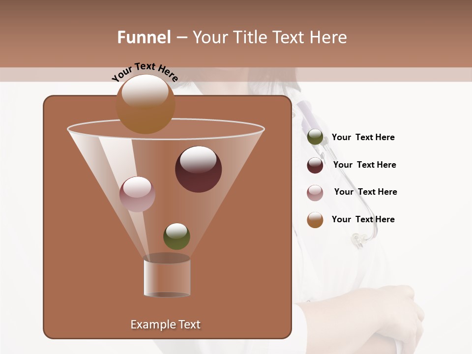 Young Grin Work PowerPoint Template