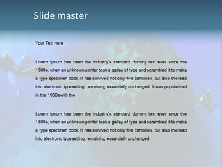 Red Sea Scuba Diving Tropical Climate PowerPoint Template