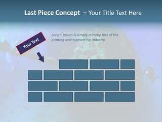 Red Sea Scuba Diving Tropical Climate PowerPoint Template
