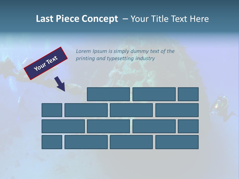 Red Sea Scuba Diving Tropical Climate PowerPoint Template